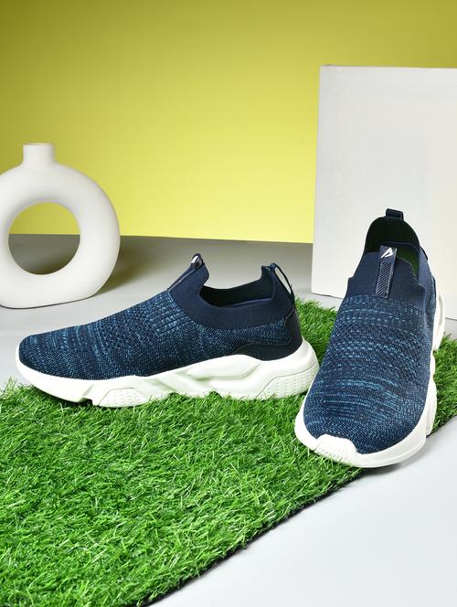 men blue slip on sport shoe - 22005999 - Very Small Image - 1