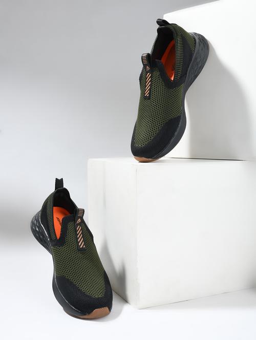 men olive slip on sport shoe - 22006002 - Very Small Image - 1