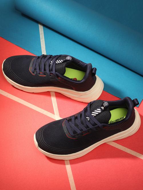 men navy blue lace up sport shoe - 22006003 - Very Small Image - 1