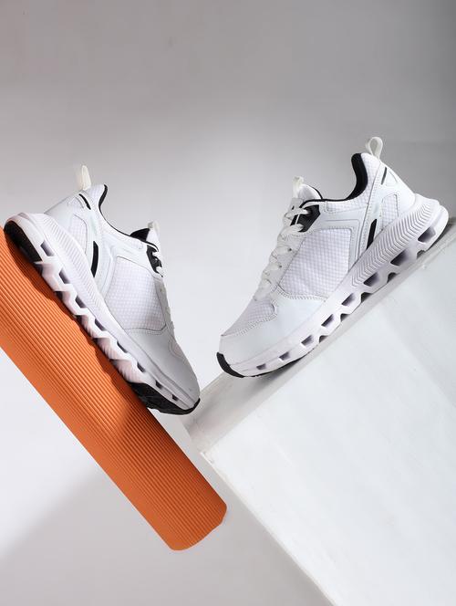 men white lace up sport shoe - 22006015 - Very Small Image - 1