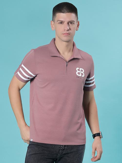 men striped short sleeve regular fit polo t-shirt - 22008018 - Very Small Image - 1