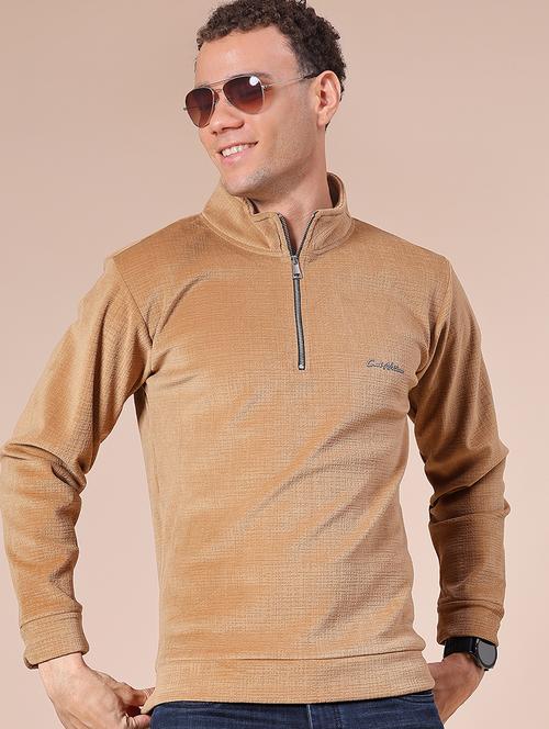 men solid long sleeve regular fit sweatshirt - 22008157 - Very Small Image - 1