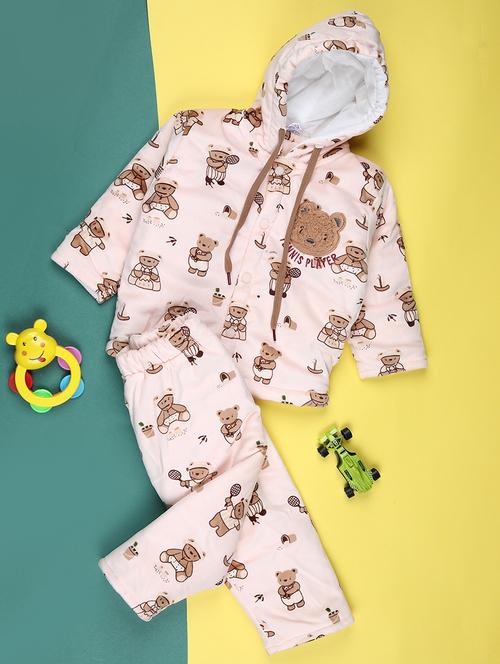 peach cotton combo coords set - 22008850 - Very Small Image - 1