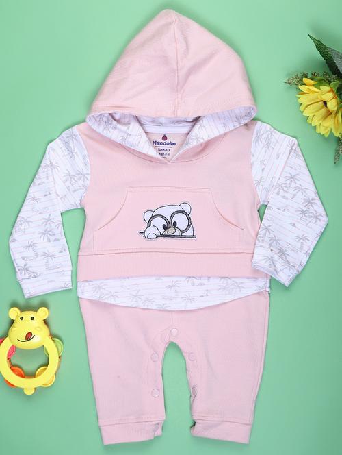 pink cotton combo coords set - 22008875 - Very Small Image - 1