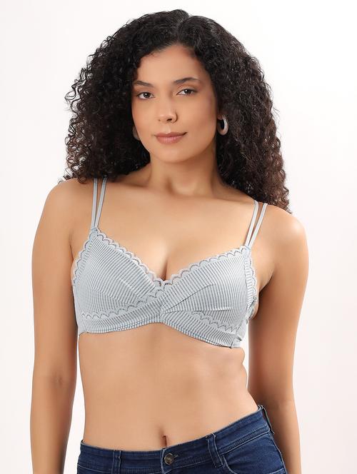 women solid heavily padded push up bra - 22011370 - Very Small Image - 1