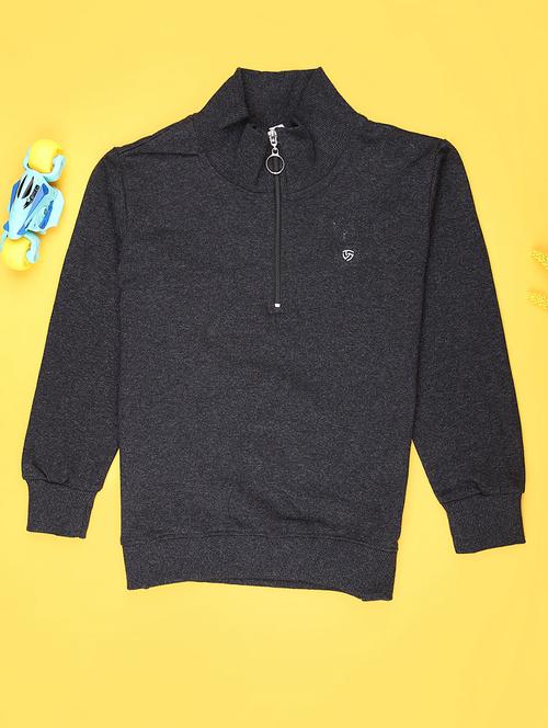 boys solid long sleeve sweatshirt - 22013909 - Very Small Image - 1