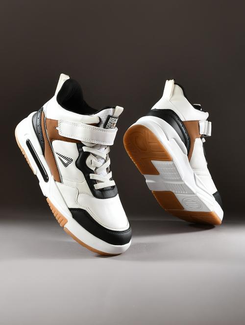 men white hig ankle lace up shoe - 22015928 - Very Small Image - 1