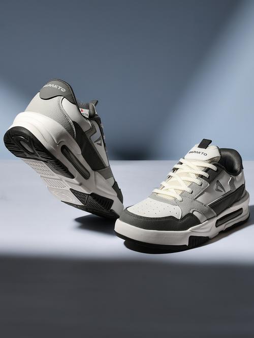 men white lace up sneaker - 22015933 - Very Small Image - 1