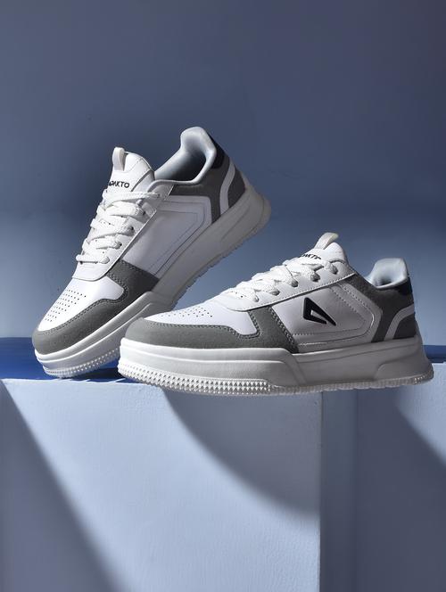 men grey lace up sneaker - 22015939 - Very Small Image - 1