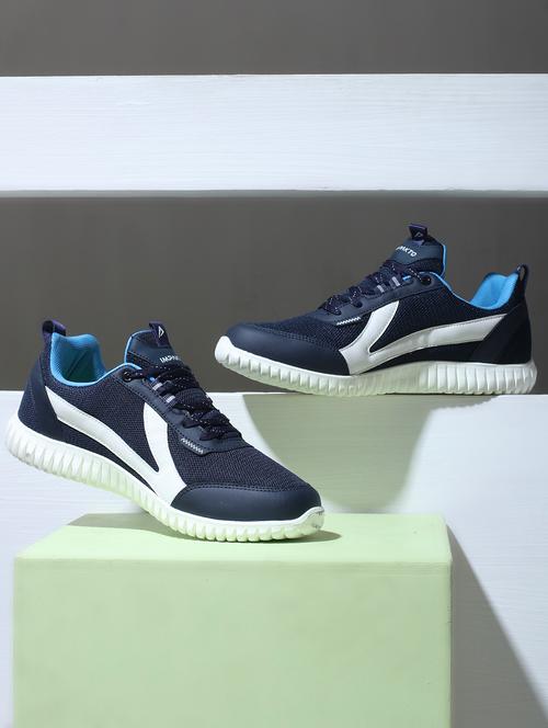 men navy blue lace up sport shoe - 22016327 - Very Small Image - 1