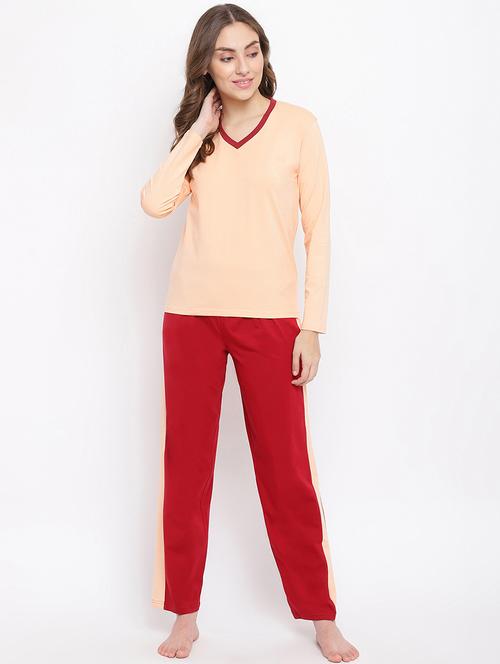women printed nightwear pyjama set - 22016389 - Very Small Image - 1