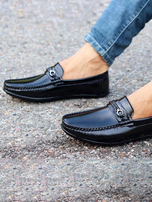 men black slip on loafer - 22019355 - Very Small Image - 1