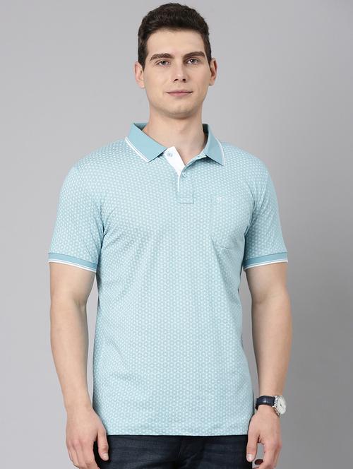 men printed short sleeve regular fit polo t-shirt - 22019660 - Very Small Image - 1
