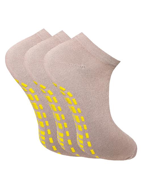 pack of 3 solid pink ankle length socks - 22019928 - Very Small Image - 1
