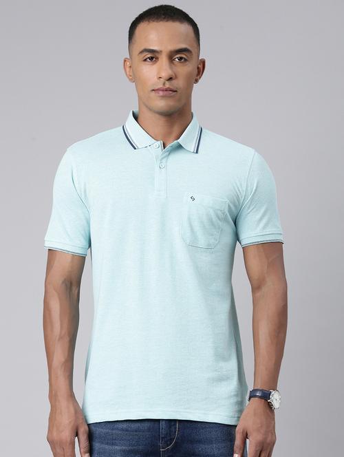 men solid short sleeve slim fit polo t-shirt - 22020113 - Very Small Image - 1