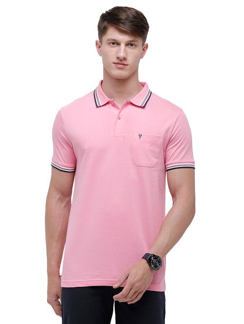 men solid short sleeve slim fit polo t-shirt - 22020117 - Very Small Image - 1