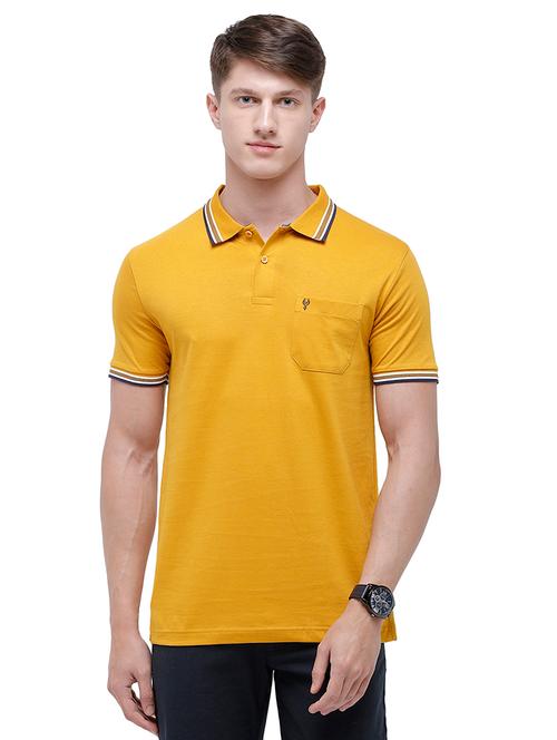 men solid short sleeve slim fit polo t-shirt - 22020119 - Very Small Image - 1