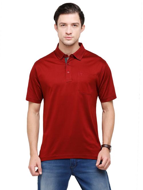 men solid short sleeve regular fit polo t-shirt - 22020139 - Very Small Image - 1