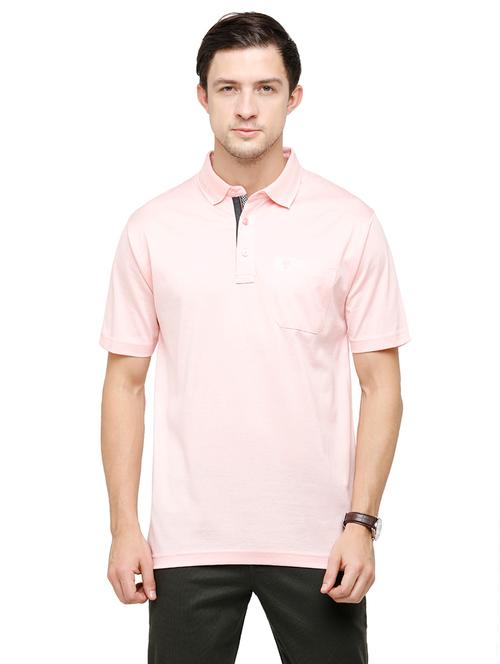 men solid short sleeve regular fit polo t-shirt - 22020164 - Very Small Image - 1