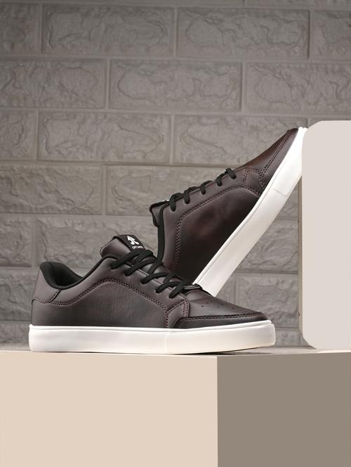 men brown lace up sneaker - 22020510 - Very Small Image - 1