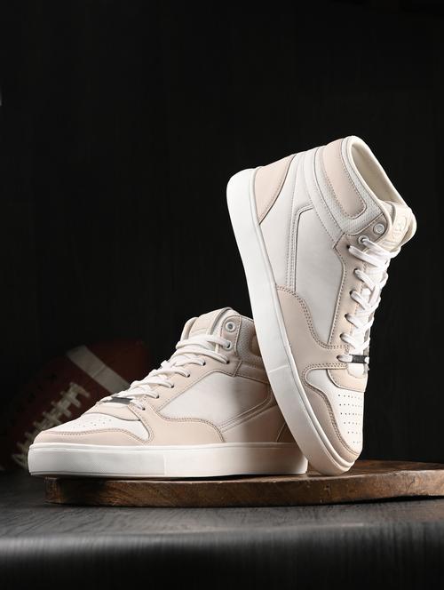 men white lace up sneaker - 22020528 - Very Small Image - 1