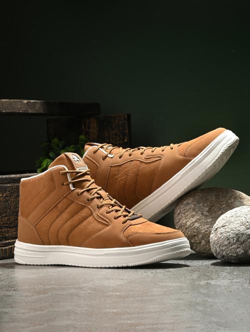 men tan lace up shoe - 22020544 - Very Small Image - 1