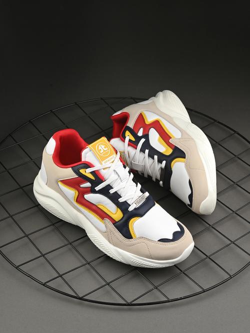 men color block lace up sneaker - 22020717 - Very Small Image - 1