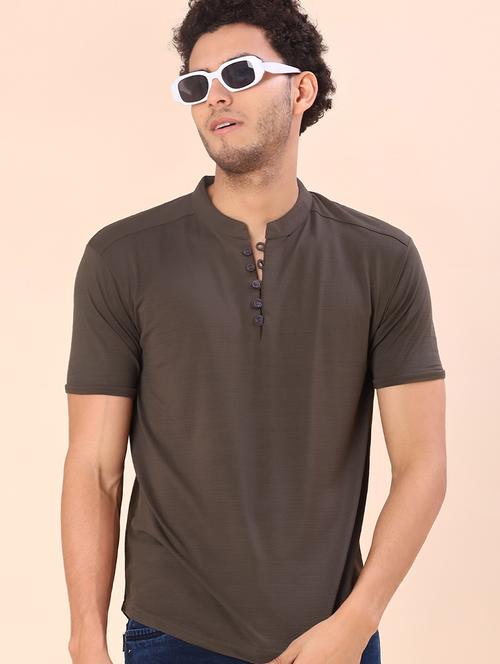 men solid short sleeve regular fit t-shirt - 22022228 - Very Small Image - 1