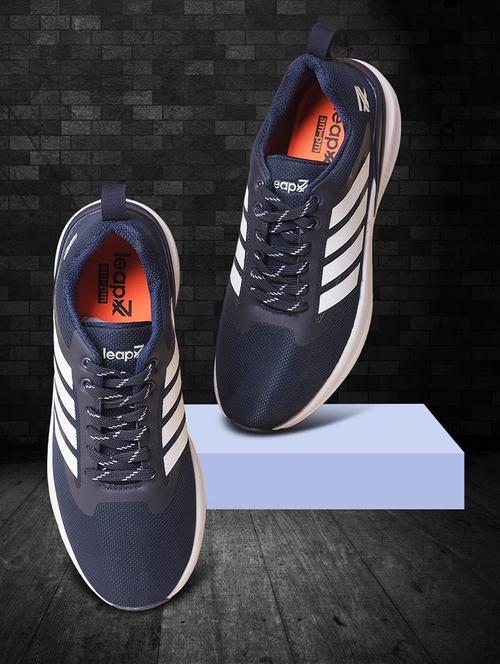 men navy blue lace up sport shoe - 22029162 - Very Small Image - 1