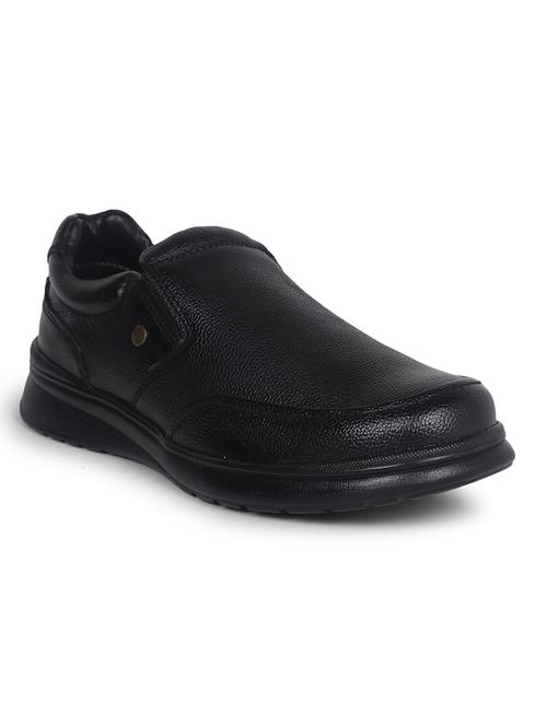 men solid slip on formal shoes - 22029254 - Very Small Image - 1