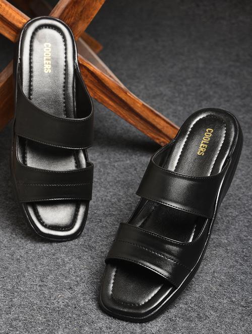 men solid slip on sandal - 22029261 - Very Small Image - 1