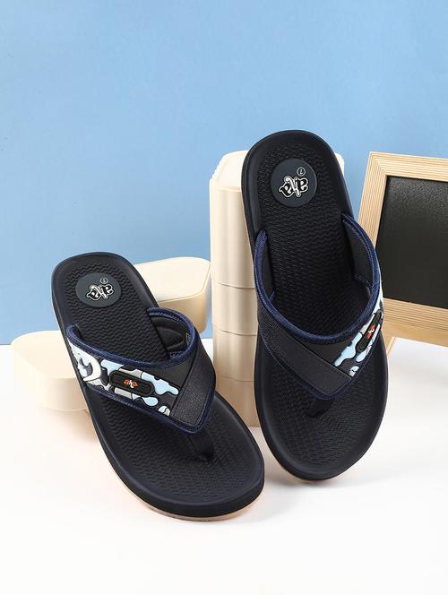 men printed toe separator slipper - 22029287 - Very Small Image - 1