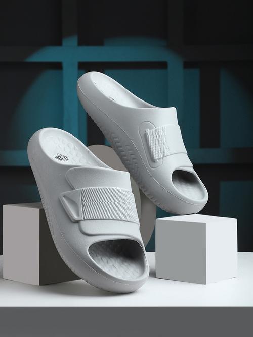 men grey slip on slider - 22029326 - Very Small Image - 1