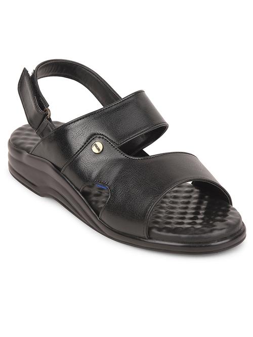 men solid back strap sandal - 22029373 - Very Small Image - 1