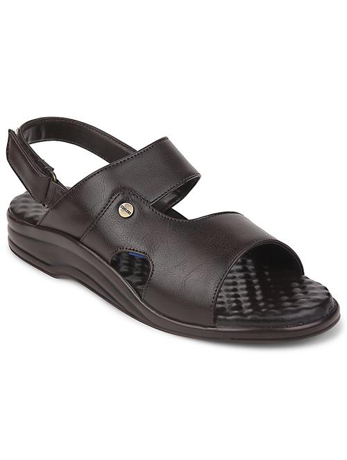 men solid back strap sandal - 22029374 - Very Small Image - 1