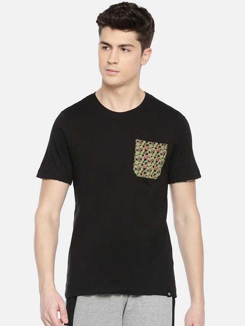men placement print short sleeve regular fit t-shirt - 22030274 - Very Small Image - 1