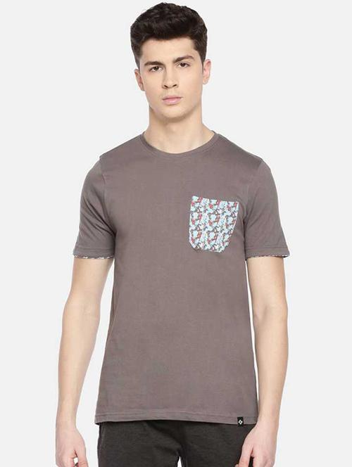 men placement print short sleeve regular fit t-shirt - 22030278 - Very Small Image - 1