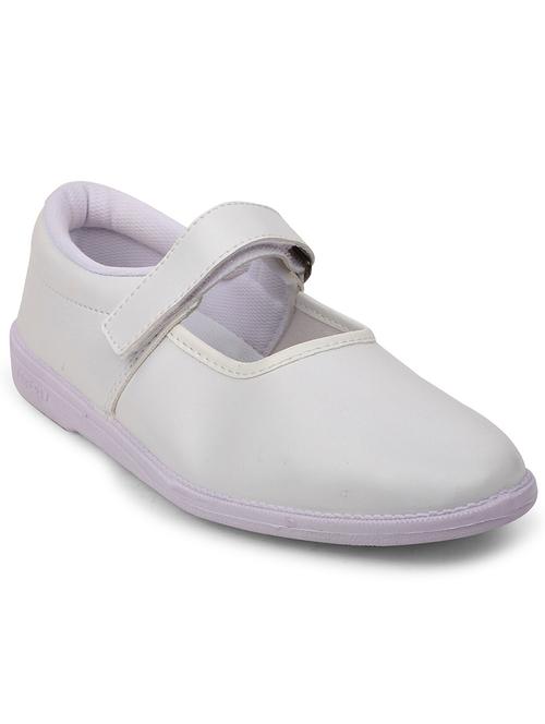 girls solid buckle unfiorm shoes - 22030318 - Very Small Image - 1