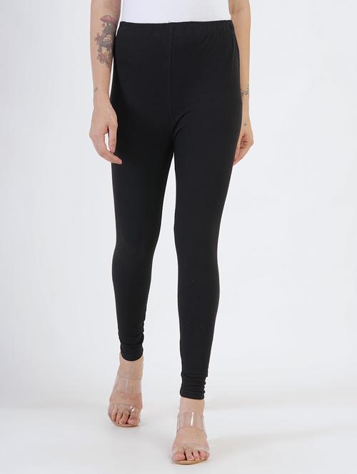 women solid mid rise ankle length legging - 22030980 - Very Small Image - 1