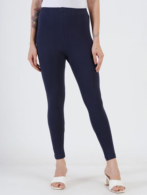 women solid mid rise ankle length legging - 22030984 - Very Small Image - 1