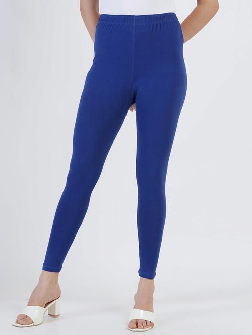 women solid mid rise ankle length legging - 22030989 - Very Small Image - 1