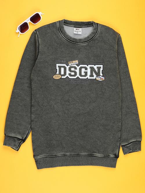 boys printed long sleeve sweatshirt - 22031905 - Very Small Image - 1