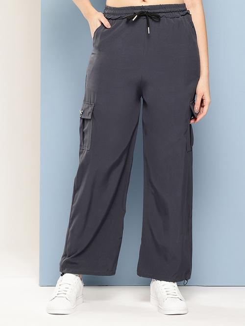  girls solid mid rise cargo - 22033866 - Very Small Image - 1