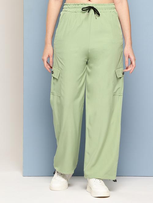  girls solid mid rise cargo - 22033867 - Very Small Image - 1