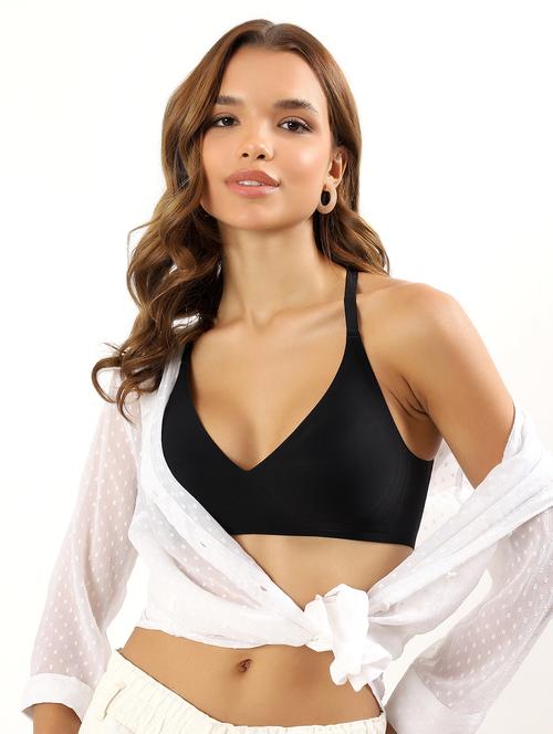 women solid heavily padded t-shirt bra - 22034442 - Very Small Image - 1