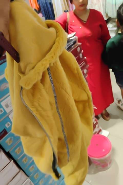 yellow cotton plain sweatshirt - 22034815 - Very Small Image - 1