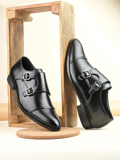 black synthetic monk straps - 22037034 - Very Small Image - 1