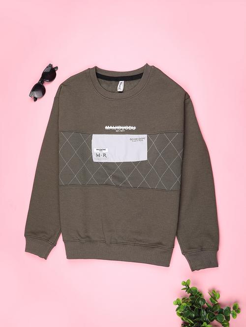 boys printed long sleeve sweatshirt - 22037707 - Very Small Image - 1