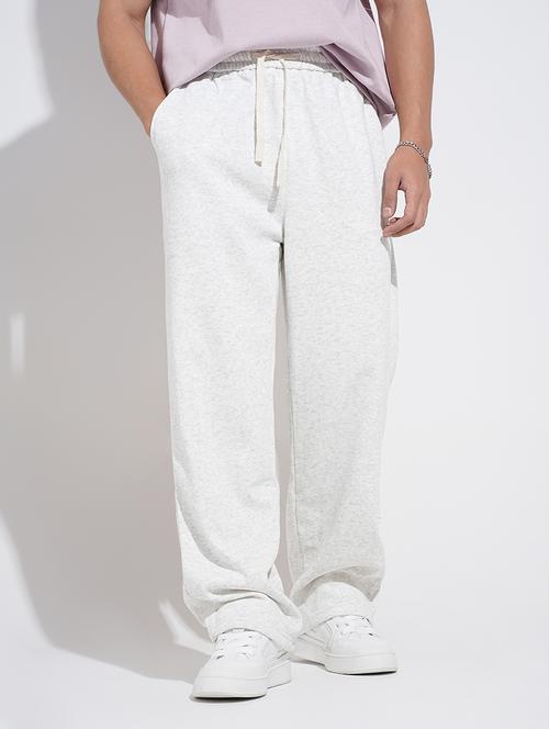 men solid mid rise loose fit track pant - 22038032 - Very Small Image - 1