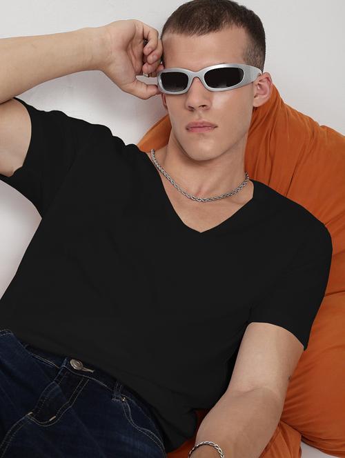 men solid short sleeve regular fit t-shirt - 22038161 - Very Small Image - 1